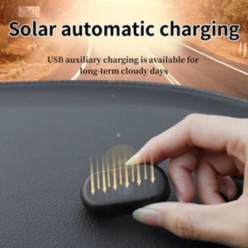 Vehicle mounted solar anti-theft light