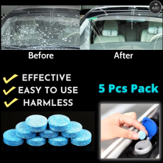 Car Windscreen Cleaning Tablets (Pack of 10)