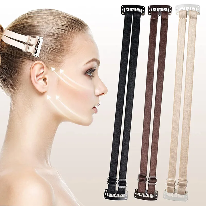 Adjustable Instant elastic face lift band