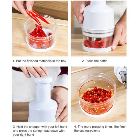 Manual Meat Mincer Garlic Chopper