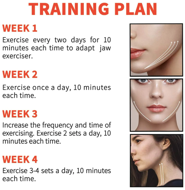 Jawline Exercise Ball Jawline Shaper for men & women