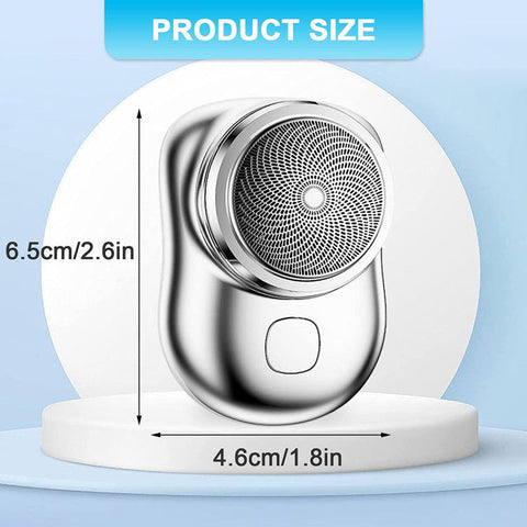 Quick Mini 6 Blades Portable USB Rechargeable Cordless Electric Shaver