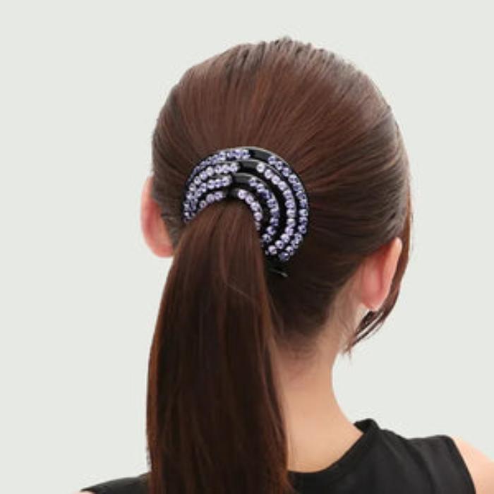 Crystal Bud Hair Clip